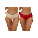 【送料無料】 アレグラ ケー レディース パンツ アンダーウェア 2 Packs Panties For Women Unlined Comfortable U...