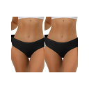 【送料無料】 アレグラ ケー レディース パンツ アンダーウェア 2 Packs Panties For Women Unlined Comfortable U...