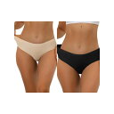【送料無料】 アレグラ ケー レディース パンツ アンダーウェア 2 Packs Panties For Women Unlined Comfortable U...