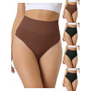 【送料無料】 アレグラ ケー レディース パンツ アンダーウェア 5 Packs Women's High-waisted Briefs Invisible T...