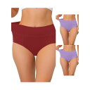 【送料無料】 アレグラ ケー レディース パンツ アンダーウェア 3 Packs Women's Cotton High Waist (available In...