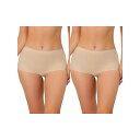 【送料無料】 アレグラ ケー レディース パンツ アンダーウェア 2 Packs Women's Boyshorts Underwear Unlined Inv...
