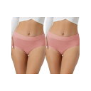 【送料無料】 アレグラ ケー レディース パンツ アンダーウェア 2 Packs Women's Breathable Underwear Cotton Com...