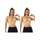 【送料無料】 アレグラ ケー レディース ブラジャー アンダーウェア 2 Packs Women's Sports Bra Wirefree Medium Su...
