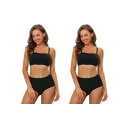 【送料無料】 アレグラ ケー レディース ブラジャー アンダーウェア 2 Packs Women's Bandeau Bra Set Removable Str...