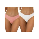【送料無料】 アレグラ ケー レディース パンツ アンダーウェア 2 Packs Traceless Panties For Women No Show Str...