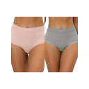 【送料無料】 アレグラ ケー レディース パンツ アンダーウェア 2 Packs Women's High Waist Underwear Tummy Cont...