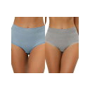 【送料無料】 アレグラ ケー レディース パンツ アンダーウェア 2 Packs Women's High Waist Underwear Tummy Cont...