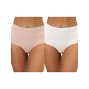 【送料無料】 アレグラ ケー レディース パンツ アンダーウェア 2 Packs Women's High Waist Underwear Tummy Cont...