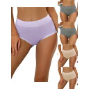 【送料無料】 アレグラ ケー レディース パンツ アンダーウェア 5 Packs Women's Cotton Underwear High-rise Lace...