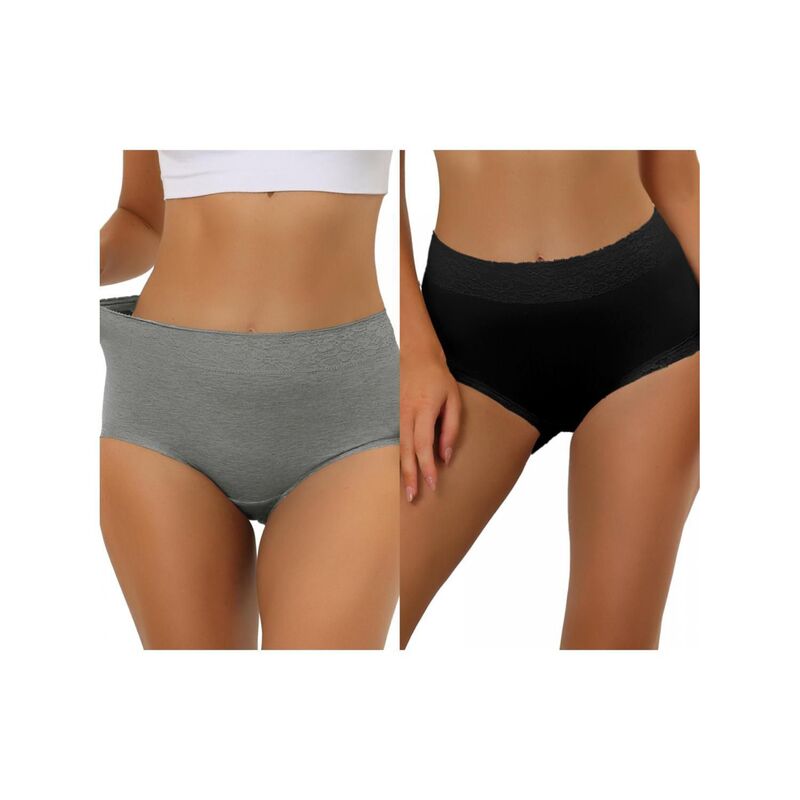 ̵ 쥰  ǥ ѥ  2 Packs Women's Cotton Underwear High...