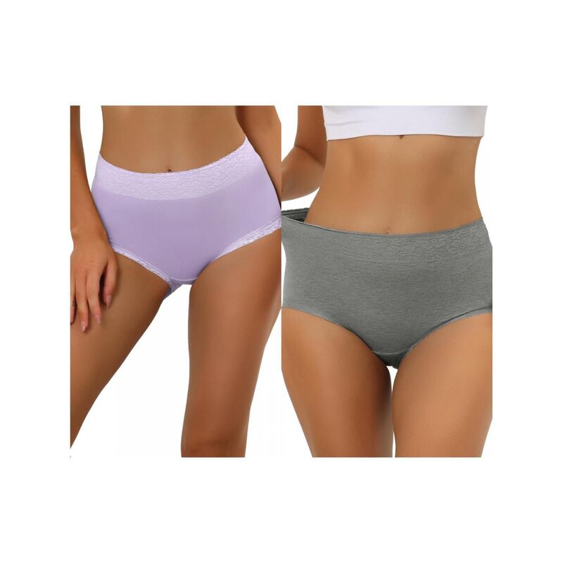 ̵ 쥰  ǥ ѥ  2 Packs Women's Cotton Underwear High...