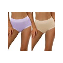【送料無料】 アレグラ ケー レディース パンツ アンダーウェア 2 Packs Women's Cotton Underwear High-waisted L...