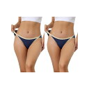 【送料無料】 アレグラ ケー レディース パンツ アンダーウェア 2 Packs Women's Underwear Low Waist Breathable ...