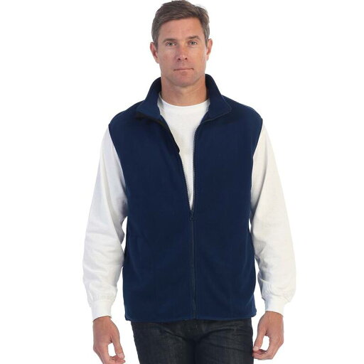 【送料無料】 ジョベルティ メンズ ニット・セーター アウター Gioberti Men's Full Zipper Polar Fleece Vest Navy 2xl 【送料無料】 ジョベルティ メンズ ニット・セーター アウター Gioberti Men's Full Zipper Polar Fleece Vest Navy 2xl