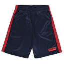 【送料無料】 プロファイル メンズ ハーフパンツ・ショーツ ボトムス Men's Profile Navy Boston Red Sox Big & Tall Fleece Shorts Rsx Navy