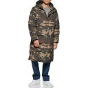 【送料無料】 リーバイス メンズ ジャケット・ブルゾン アウター Men's Levi'sR Oversized Long Quilted Parka Jacket Camoflauge(4)