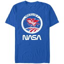 【送料無料】 ライセンス キャラクター メンズ Tシャツ トップス Men's Nasa Spacelab 3 Graphic Tee Royal(4)