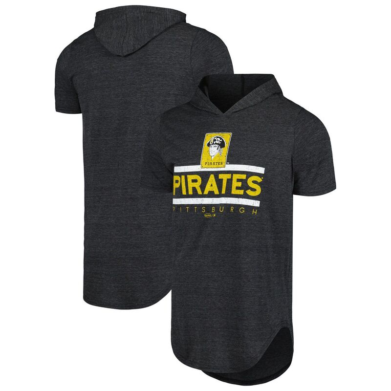 ̵ ޥƥå  T ȥåץ Men's Majestic Threads Black Pittsburgh ...