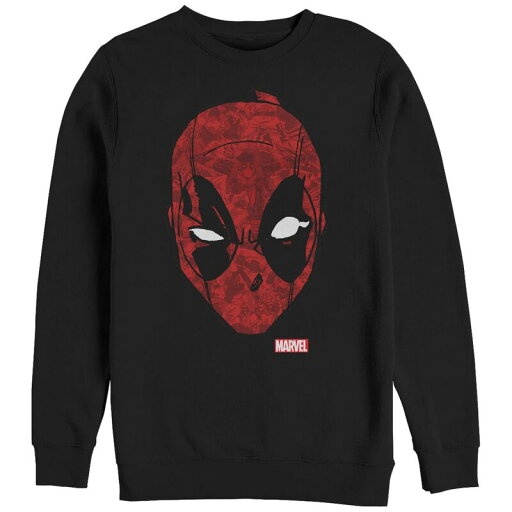 【送料無料】 マーベル メンズ Tシャツ トップス Men's Marvel Deadpool Graphic Fleece Black 【送料無料】 マーベル メンズ Tシャツ トップス Men's Marvel Deadpool Graphic Fleece Black