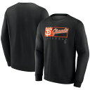 【送料無料】 プロファイル メンズ Tシャツ トップス Men's Profile Black San Francisco Giants Big & Tall Pullover Sweatshirt Gnt Black