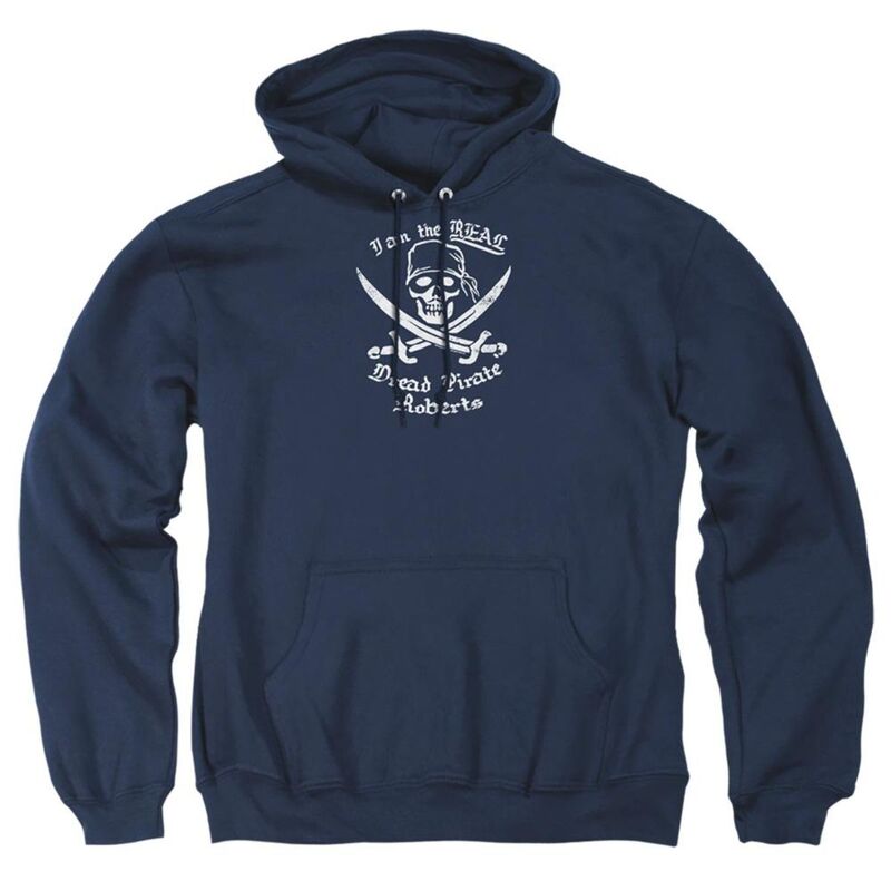 【送料無料】 ライセンス キャラクター メンズ ニット・セーター アウター Princess Bride The Real Dpr Adult Pull Over Hoodie Navy