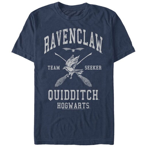 【送料無料】 ライセンス キャラクター メンズ Tシャツ トップス Men's Comfort ColorsR Harry Potter Ravenclaw Quidditch Team Seeker Graphic Tee Navy 【送料無料】 ライセンス キャラクター メンズ Tシャツ トップス Men's Comfort ColorsR Harry Potter Ravenclaw Quidditch Team Seeker Graphic Tee Navy