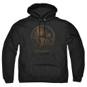 【送料無料】 ライセンス キャラクター メンズ ニット・セーター アウター Mortal Kombat X Metal Seal Adult Pull Over Hoodie Black(4)