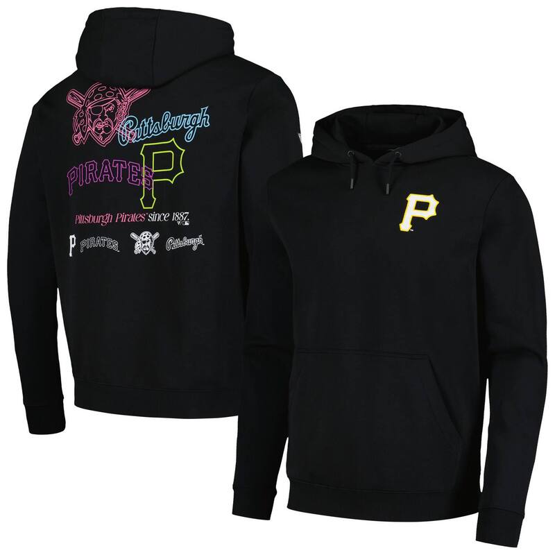 ̵ ٥륦  T ȥåץ Men's Levelwear Black Pittsburgh Pirates P...