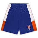 【送料無料】 プロファイル メンズ ハーフパンツ・ショーツ ボトムス Men's Royal New York Mets Big & Tall Team Shorts Met Blue
