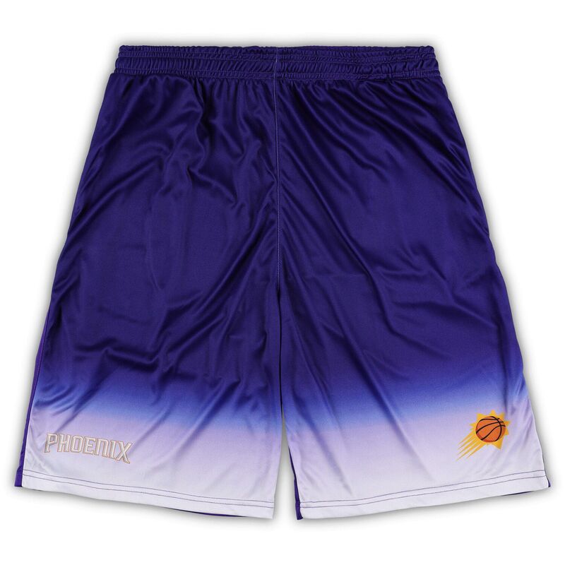 【送料無料】 アンブランデッド メンズ ハーフパンツ・ショーツ ボトムス Men's Fanatics Branded Purple Phoenix Suns Big & Tall Fadeaway Shorts Phx Purple