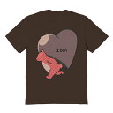 【送料無料】 ライセンス キャラクター メンズ Tシャツ トップス Men's Bear My Love Valentine's Graphic Tee Dark Chocolate