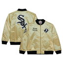 【送料無料】 ミッチェル&ネス メンズ ジャケット・ブルゾン アウター Men's Mitchell & Ness Gold Chicago White Sox OG 2.0 Lightweight Satin Full-Zip Jacket Sox Gold