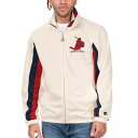 【送料無料】 スターター メンズ ジャケット・ブルゾン アウター Men's Starter Cream St. Louis Cardinals Rebound Cooperstown Collection Full-Zip Track Jacket Crd Beige