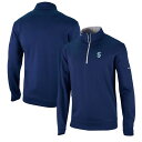 【送料無料】 コロンビア メンズ Tシャツ トップス Men's Columbia Deep Sea Blue Seattle Kraken Wickham Hills Omni-Wick Quarter-Zip Jacket Krk Navy(4)