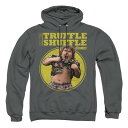【送料無料】 ライセンス キャラクター メンズ ニット・セーター アウター The Goonies Chunk Truffle Shuffle Adult Pull Over Hoodie Charcoal