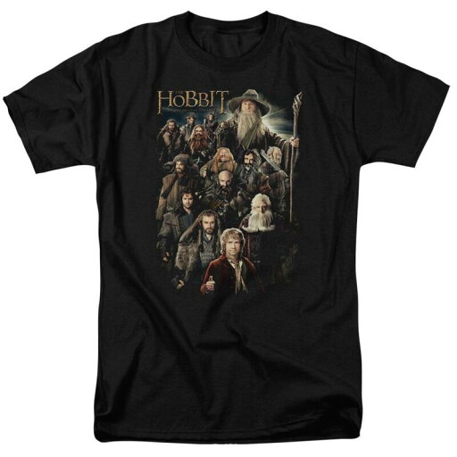 【送料無料】 ライセンス キャラクター メンズ Tシャツ トップス The Hobbit Somber Company Short Sleeve Adult T-shirt Black 【送料無料】 ライセンス キャラクター メンズ Tシャツ トップス The Hobbit Somber Company Short Sleeve Adult T-shirt Black