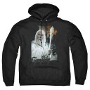 【送料無料】 ライセンス キャラクター メンズ ニット・セーター アウター Lord Of The Rings Gandalf Adult Pull Over Hoodie Black(4)