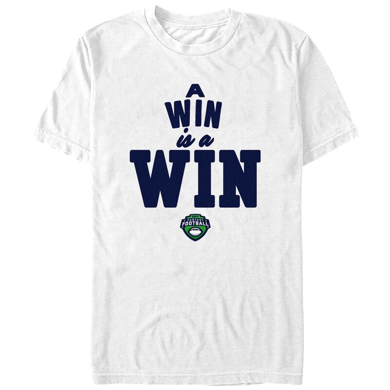 ReVida ŷԾŹ㤨̵֡ 饤 饯  T ȥåץ Men's ESPN Fantasy Football A Win Is A Win Graphic Tee WhiteפβǤʤ6,480ߤˤʤޤ