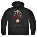 【送料無料】 ライセンス キャラクター メンズ ニット・セーター アウター Nightmare On Elm Street Alternate Poster Adult Pull Over Hoodie Black(4)