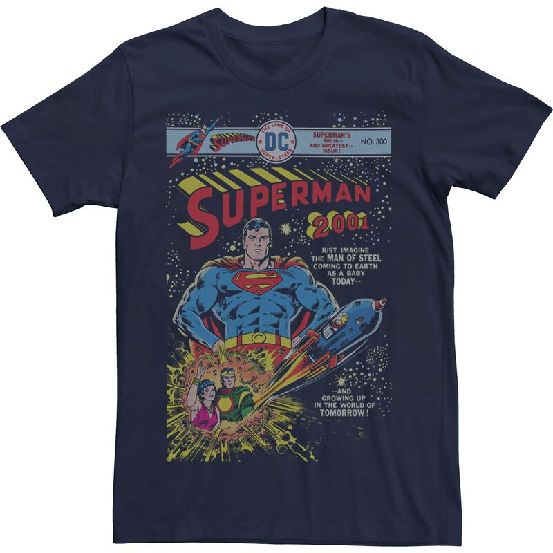ReVida ŷԾŹ㤨̵֡ 饤 饯  T ȥåץ Men's Superman Greatest Issue Poster Tee NavyפβǤʤ6,480ߤˤʤޤ
