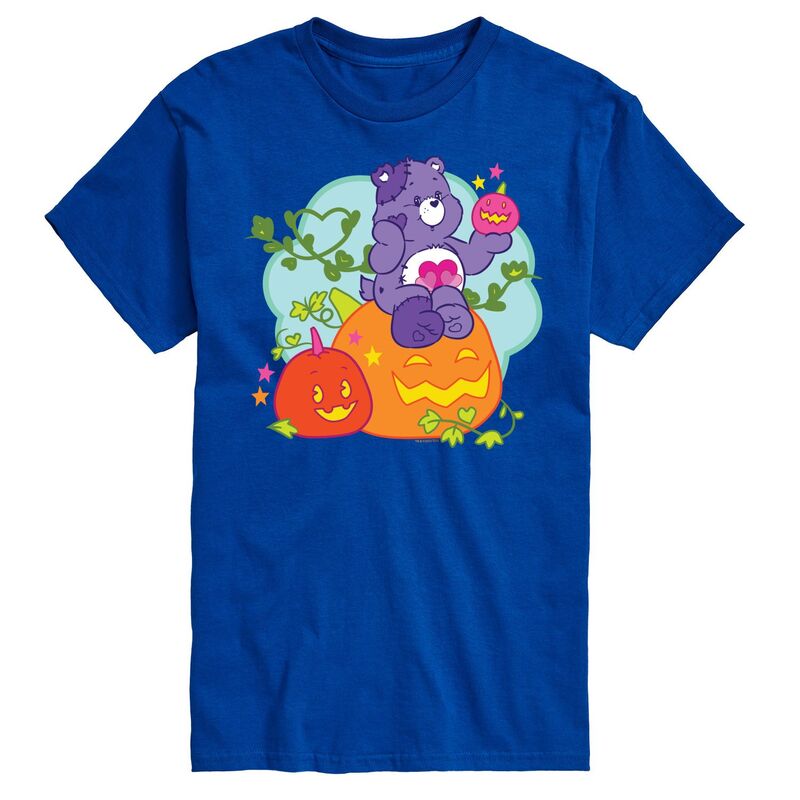 アニメキャラクター メンズ トップス Tシャツ グラフィック Licensed Character Men's Care Bears Pump..