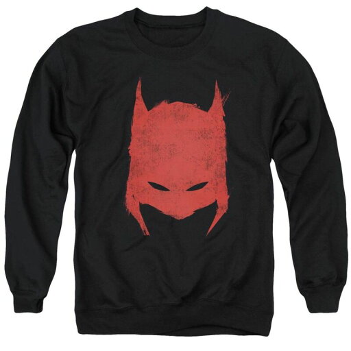 【送料無料】 ライセンス キャラクター メンズ ニット・セーター アウター Batman Hacked & Scratched Adult Crewneck Sweatshirt Black 【送料無料】 ライセンス キャラクター メンズ ニット・セーター アウター Batman Hacked & Scratched Adult Crewneck Sweatshirt Black