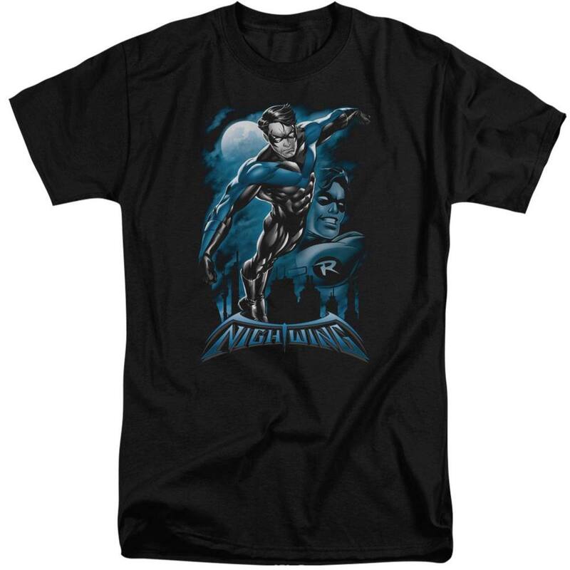 【送料無料】 ライセンス キャラクター メンズ Tシャツ トップス Batman All Grown Up Short Sleeve Adult Tall T-shirt Black