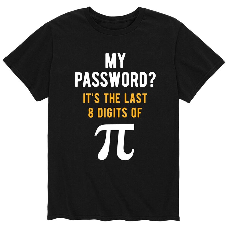 【送料無料】 ライセンス キャラクター メンズ Tシャツ トップス Men's Password Last Of Pi Tee Black