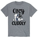 【送料無料】 ライセンス キャラクター メンズ Tシャツ トップス Men's Peanuts