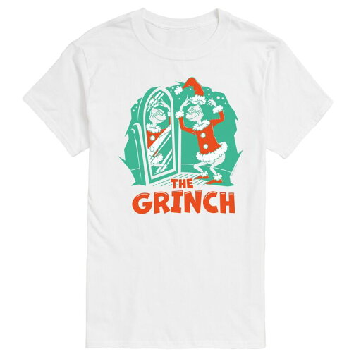 【送料無料】 ライセンス キャラクター メンズ Tシャツ トップス Men's Dr. Seuss The Grinch Dressing Room Graphic Tee White 【送料無料】 ライセンス キャラクター メンズ Tシャツ トップス Men's Dr. Seuss The Grinch Dressing Room Graphic Tee White