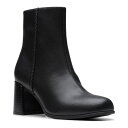 【送料無料】 クラークス レディース ブーツ・レインブーツ シューズ ClarksR Keirsta Cove Women's Leather Tall Boots Black(4)