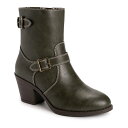 【送料無料】 ムクルクス レディース ブーツ・レインブーツ シューズ MUK LUKS Yellowstone Yeats Women's Ankle Boots Dark Olive(4)