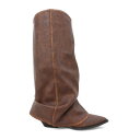 【送料無料】 ヨキ レディース ブーツ・レインブーツ シューズ Yoki Kween Tall Scrunched Women's Boots Brown